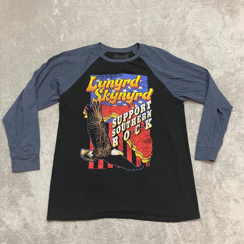 Lynyrd Skynyrd Long sleeve Raglan Tshirt XL